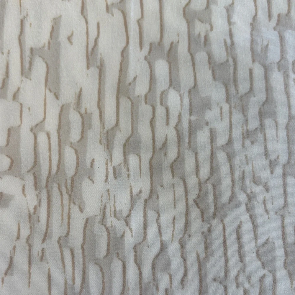 Threshold Neutral Textured Shower Curtain in Beige and Cream